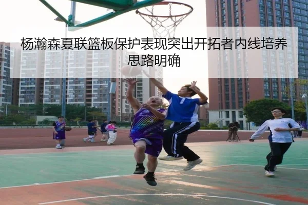 杨瀚森夏联篮板保护表现突出开拓者内线培养思路明确